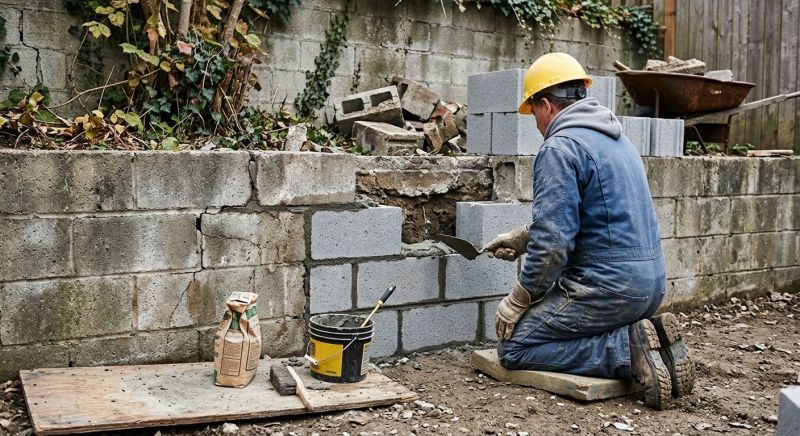 Block Wall Repair in Saint Helena, CA