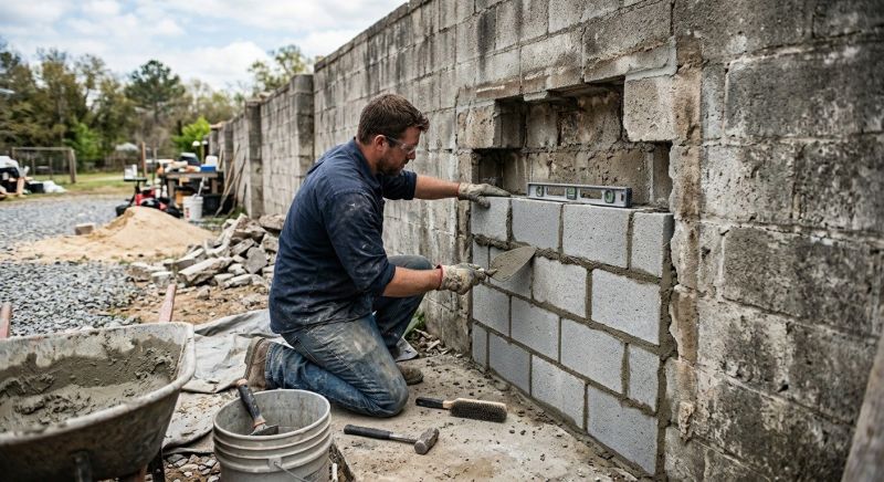 Block Wall Repair in Saint Helena, CA