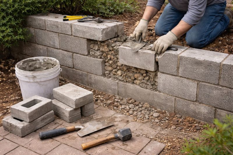 Block Wall Repair in Santa Rosa, CA