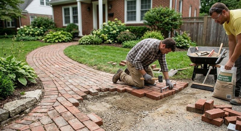 Brick Flatwork Repair in Petaluma, CA