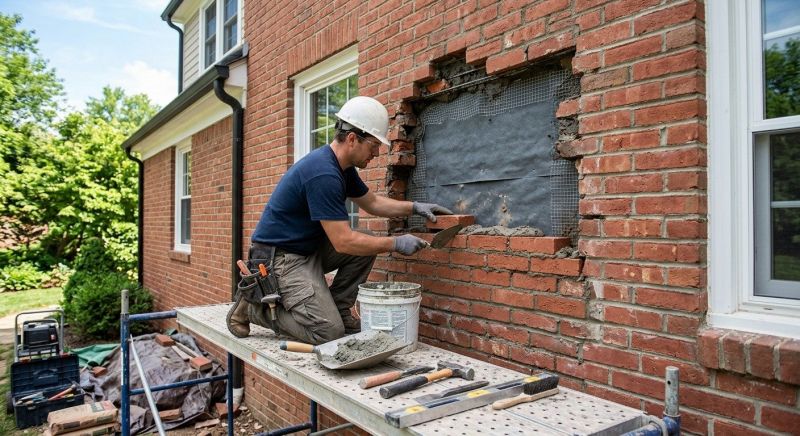 Brick Masonry Repair in Forestville, CA