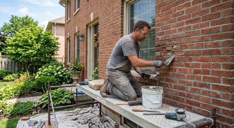 Brick Masonry Restoration in Sonoma County, CA
