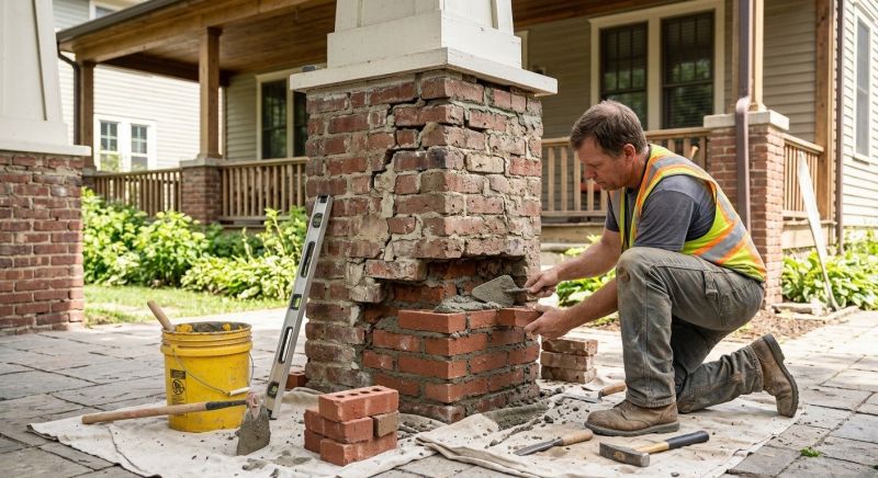 Brick Restoration in Novato, CA