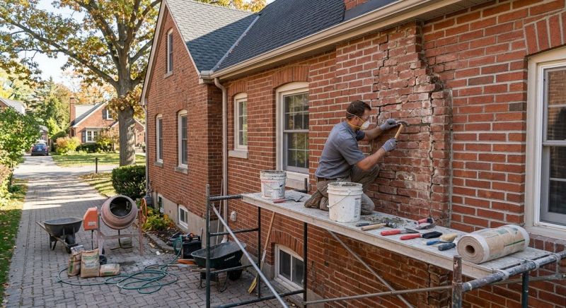 Brick Restoration in Novato, CA