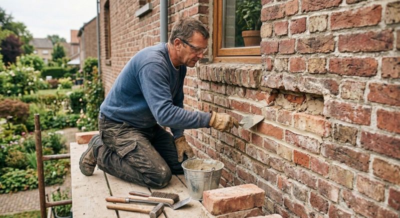 Brick Stairs Repair in Petaluma, CA