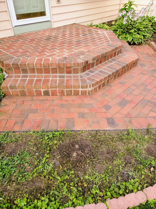 Brick Stoop Repair in Sonoma County, CA