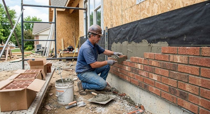 Brick Veneer Installation in Sonoma County, CA