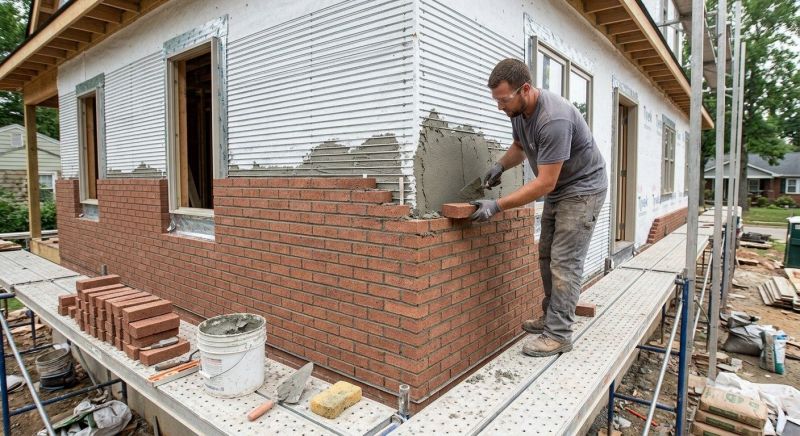 Brick Veneer Replacement in Cotati, CA