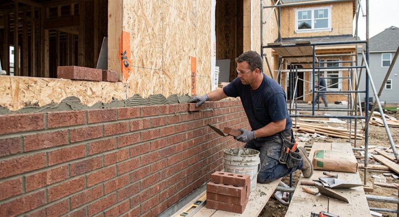 Brick Veneer Replacement in Guerneville, CA