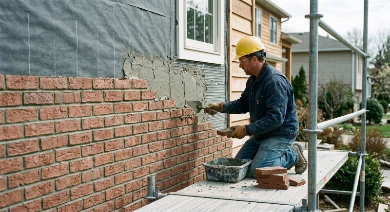 Brick Veneer Siding Installation in Sonoma County, CA