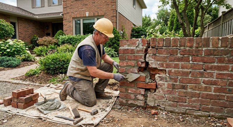Brick Wall Repair in Cotati, CA