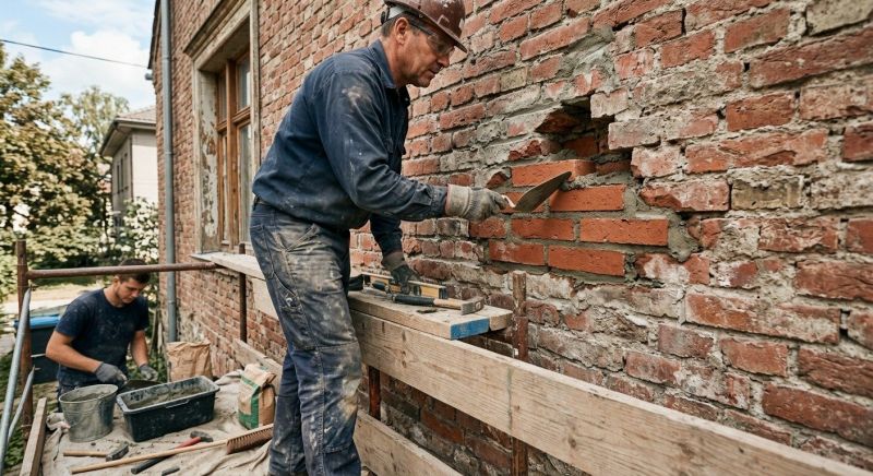 Brick Wall Repair in Napa, CA