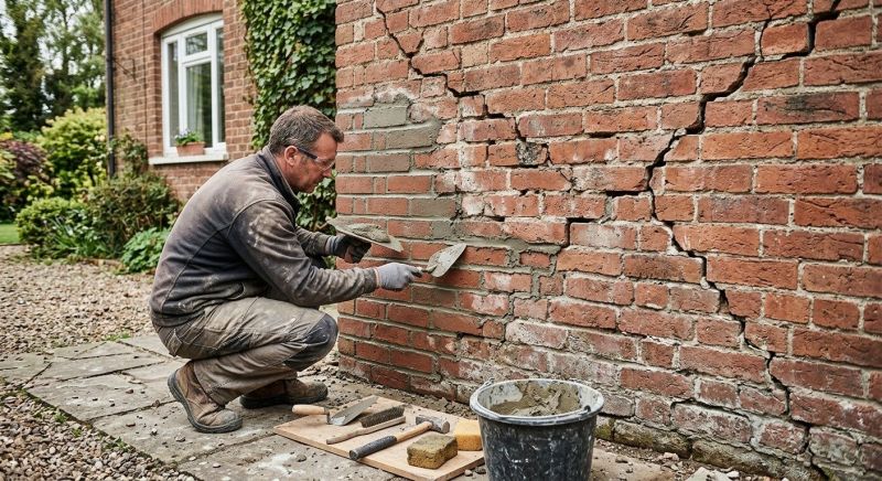 Brick Wall Repair in Petaluma, CA
