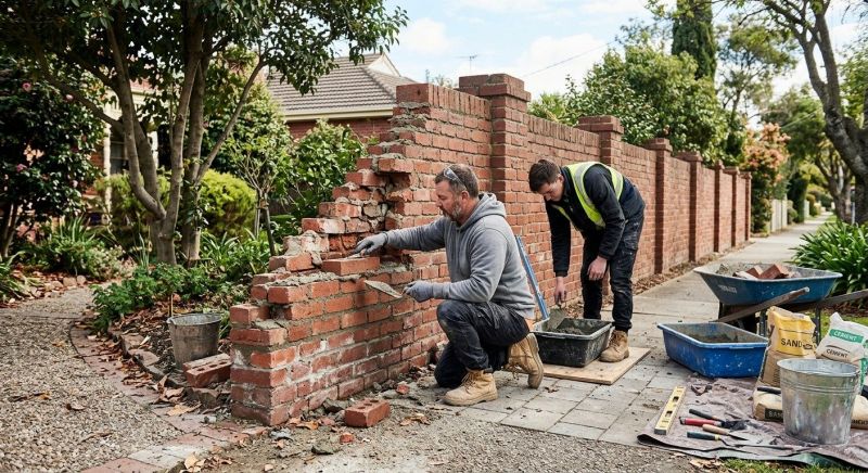Brick Wall Repair in Rohnert Park, CA