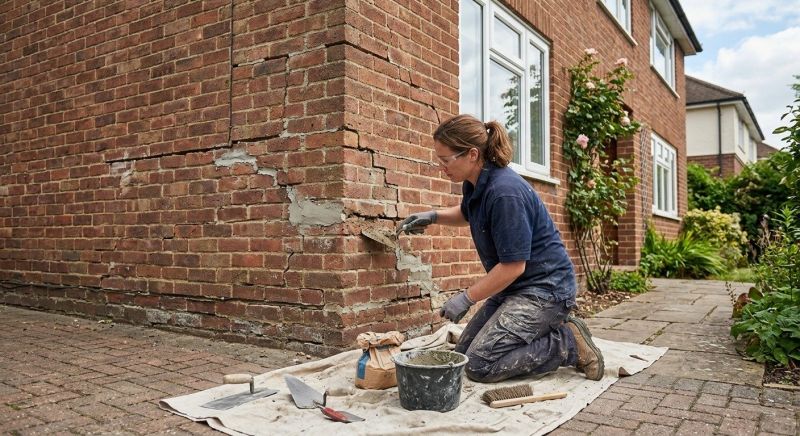 Brick Wall Repair in Santa Rosa, CA