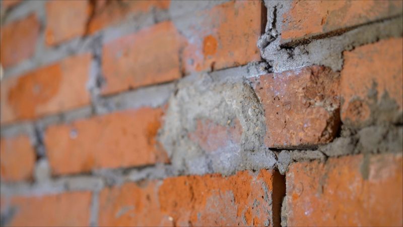 Brick Wall Repair in Santa Rosa, CA