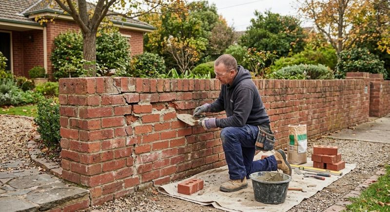 Brick Wall Repair in Sonoma, CA