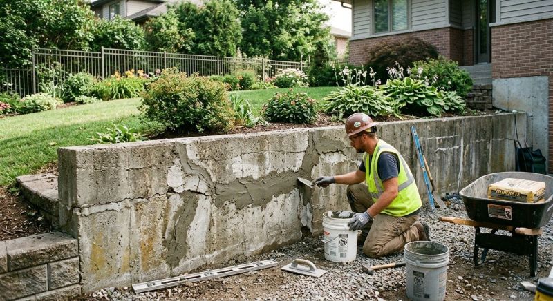 Retaining Wall Repair in Napa, CA