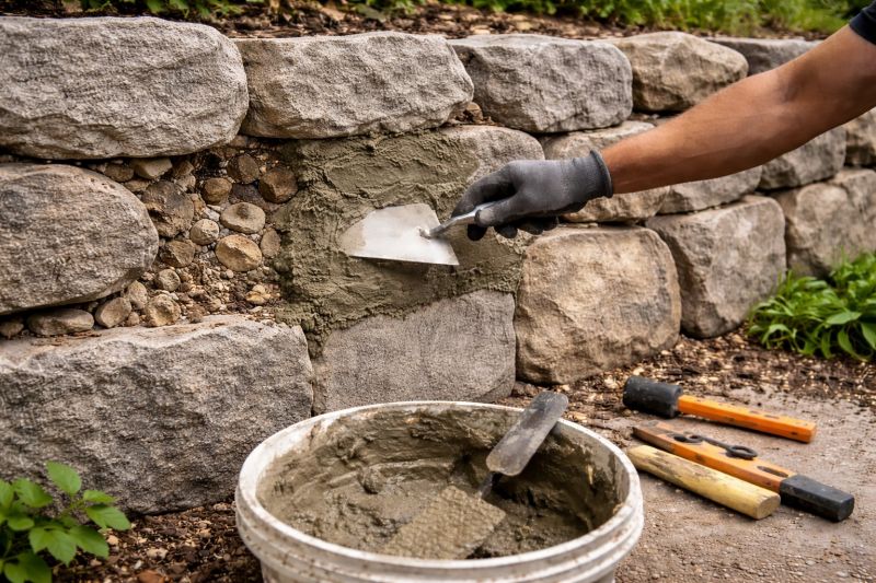 Retaining Wall Repair in Napa County, CA
