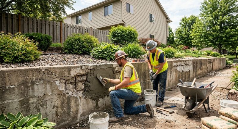Retaining Wall Repair in Novato, CA