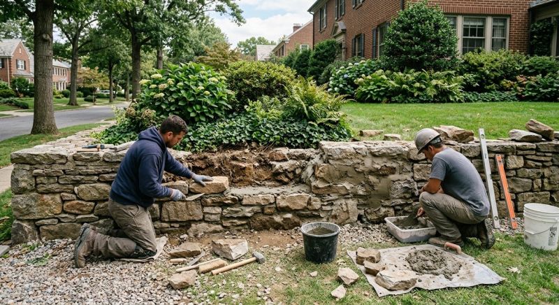 Retaining Wall Repair in Penngrove, CA