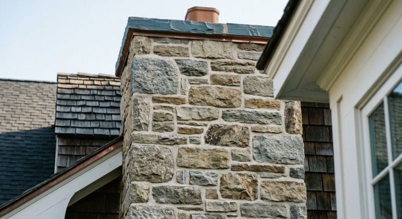 Stone Chimney Installation in Napa County, CA