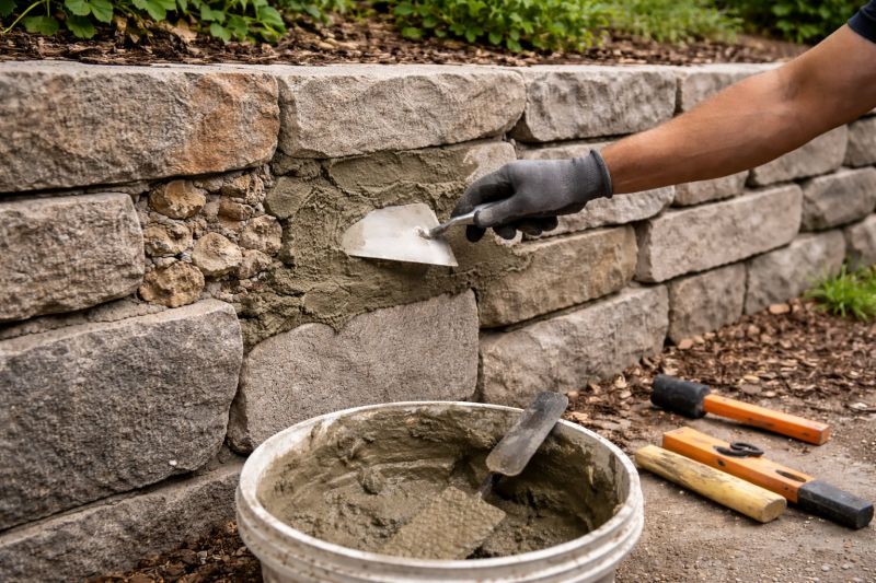 Stone Column Repair in Sonoma County, CA