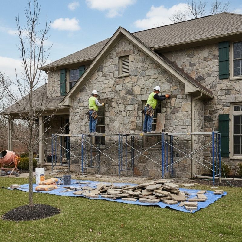 Stone Veneer Repair in Angwin, CA