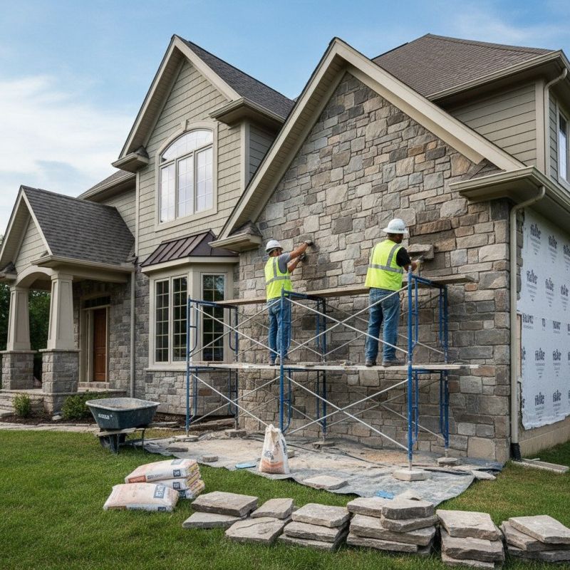 Stone Veneer Repair in Angwin, CA