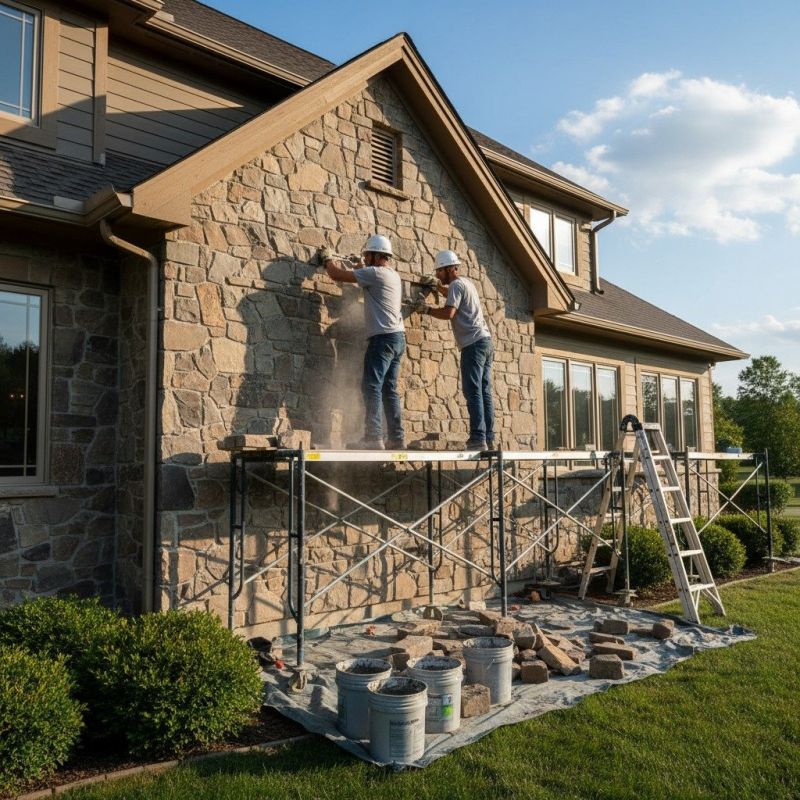 Stone Veneer Repair in Cotati, CA