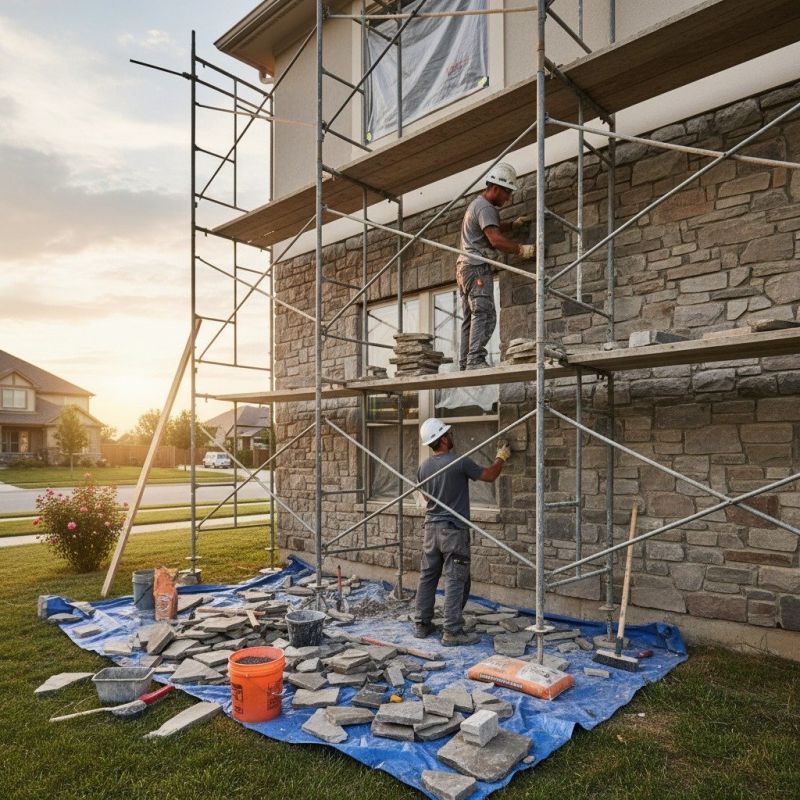 Stone Veneer Repair in Guerneville, CA