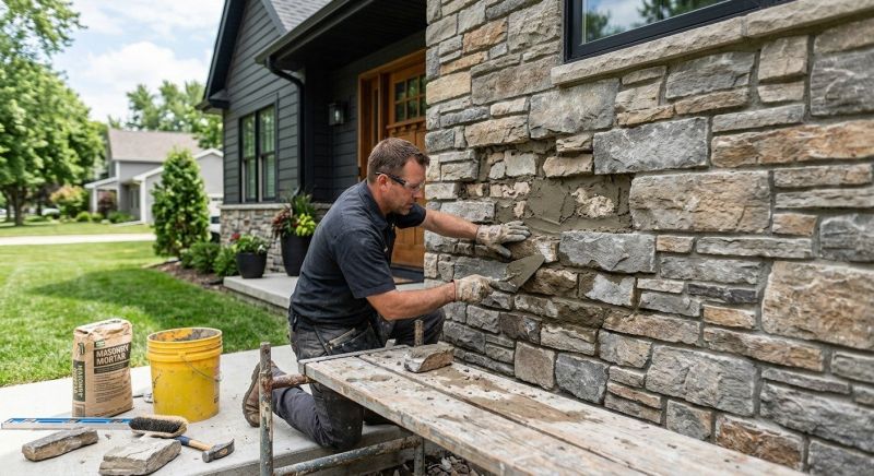 Stone Veneer Repair in Petaluma, CA